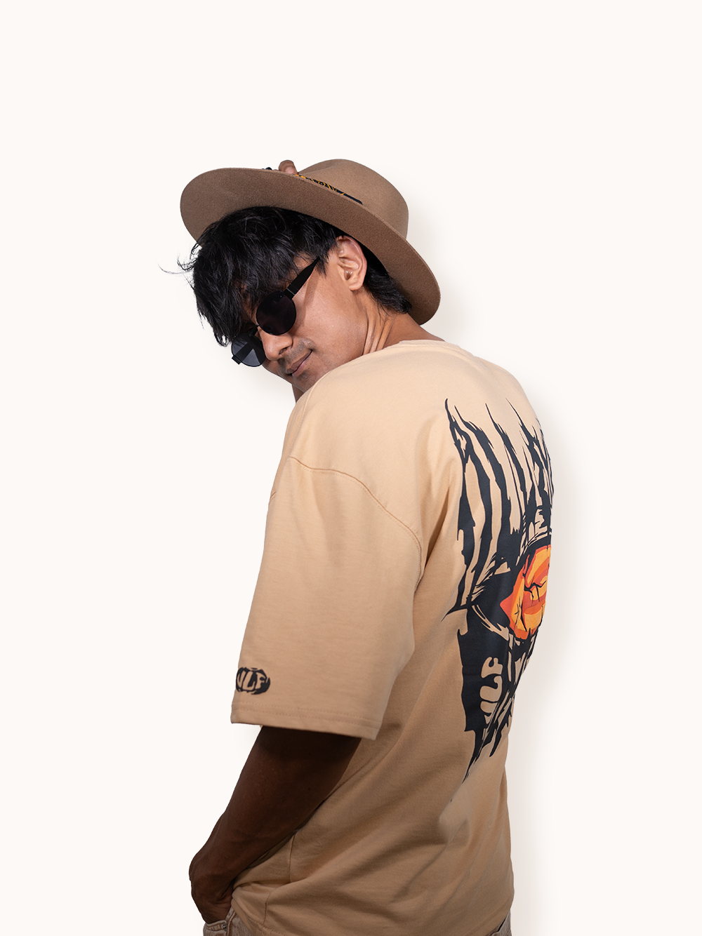 All Eyes Open Oversized Tee